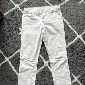 Ann Taylor LOFT White Jeans Size 27
